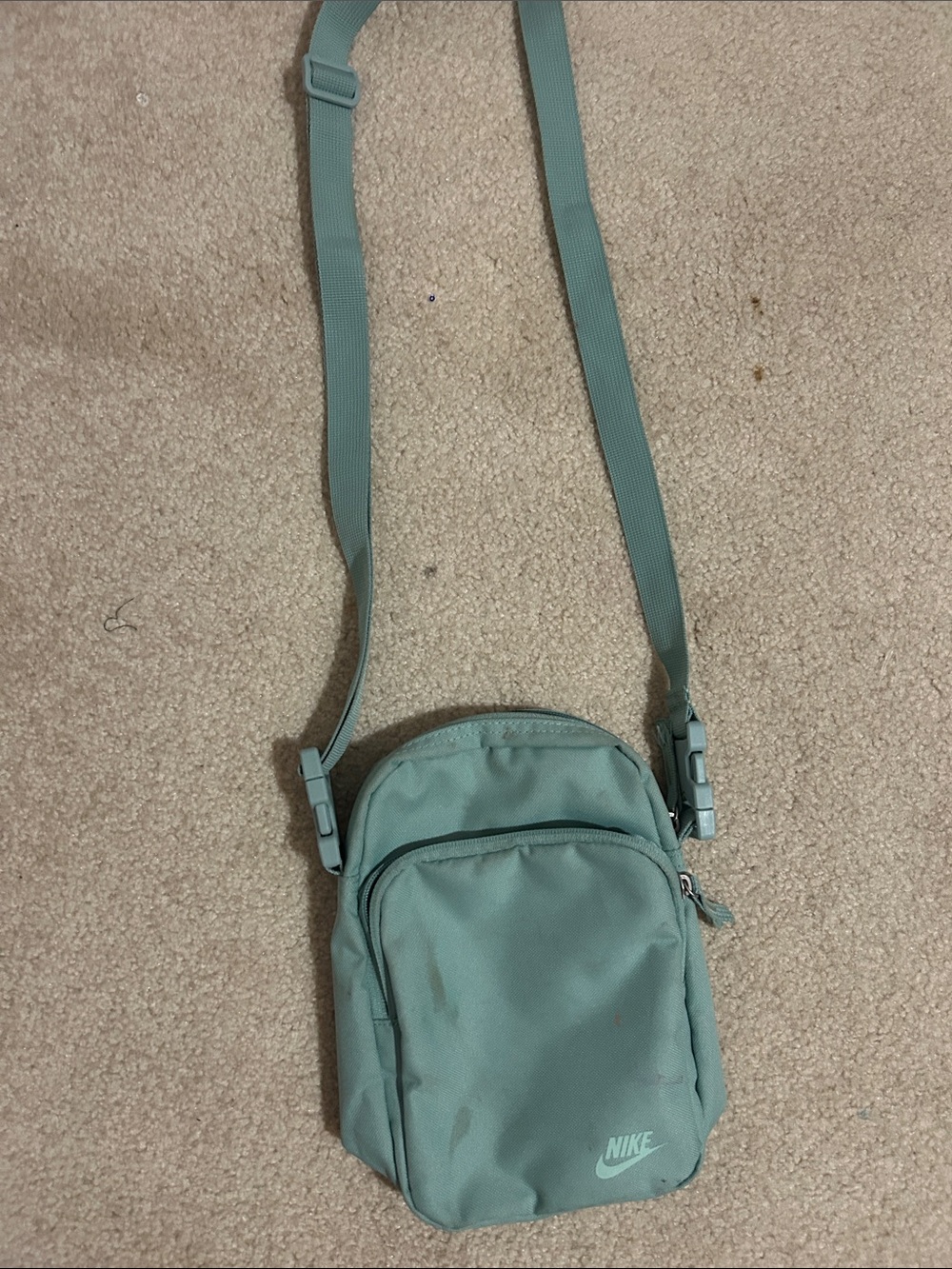 Nike women’s Sage Green Crossbody Belt Bag